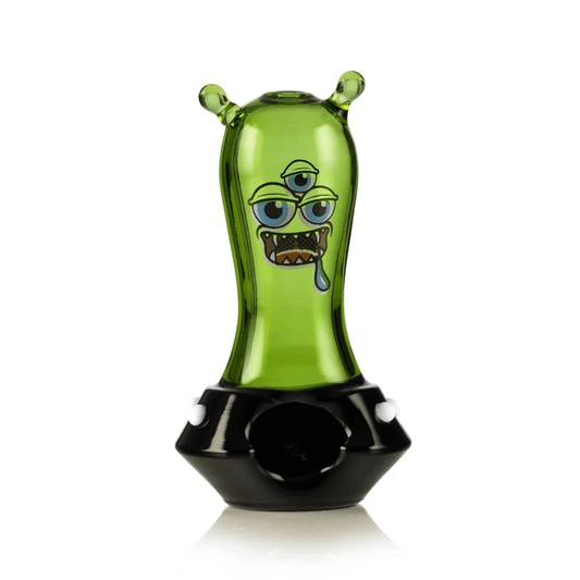 Hemper Space Monster Spoon Pipe Glass Tobacco Pipe Alien Character